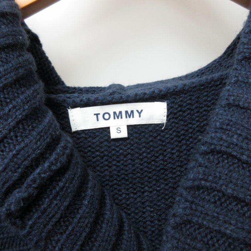 トミー TOMMY ニットカーディガン ジャケット セーター 紺 ネイビー Sサイズ 0314 ■GY31 レディース｜vectorpremium｜07