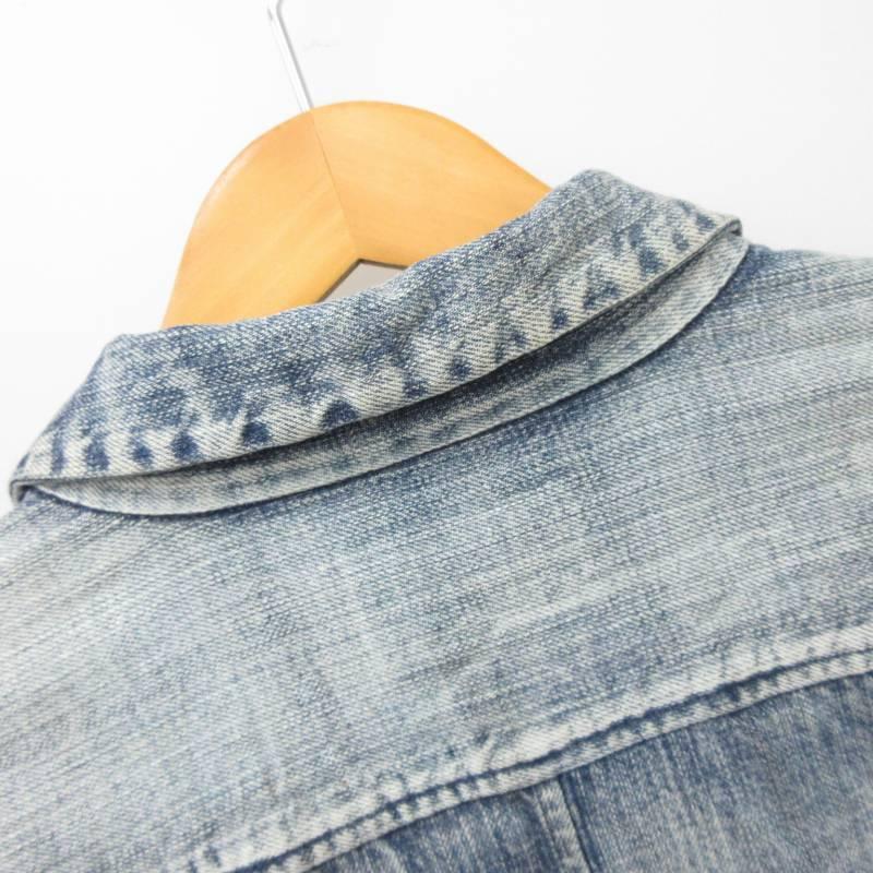 ジュンハシモト junhashimoto WRINKLE HOOK COATING DENIM SHIRT 