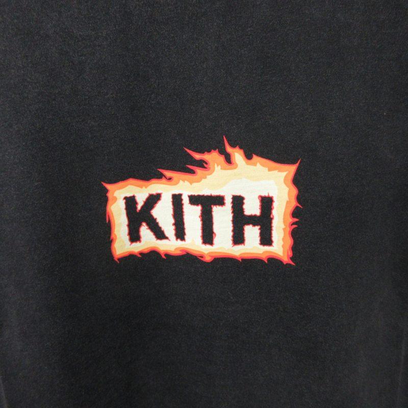 未使用品 キスニューヨークシティ KITH NYC ×XMEN エックスメン タグ付き 23年製 PHOENIX MARVEL プリントTシャツ カットソー 半袖 黒 L｜vectorpremium｜05