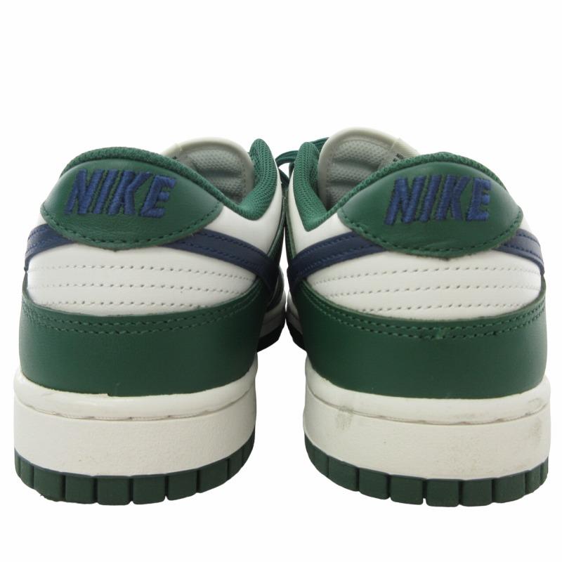 ナイキ NIKE 美品 WMNS DUNK LOW Gorge Green ダンクロー DD1503-300 スニーカー シューズ 緑 グリーン US10.5 27.5cm｜vectorpremium｜05