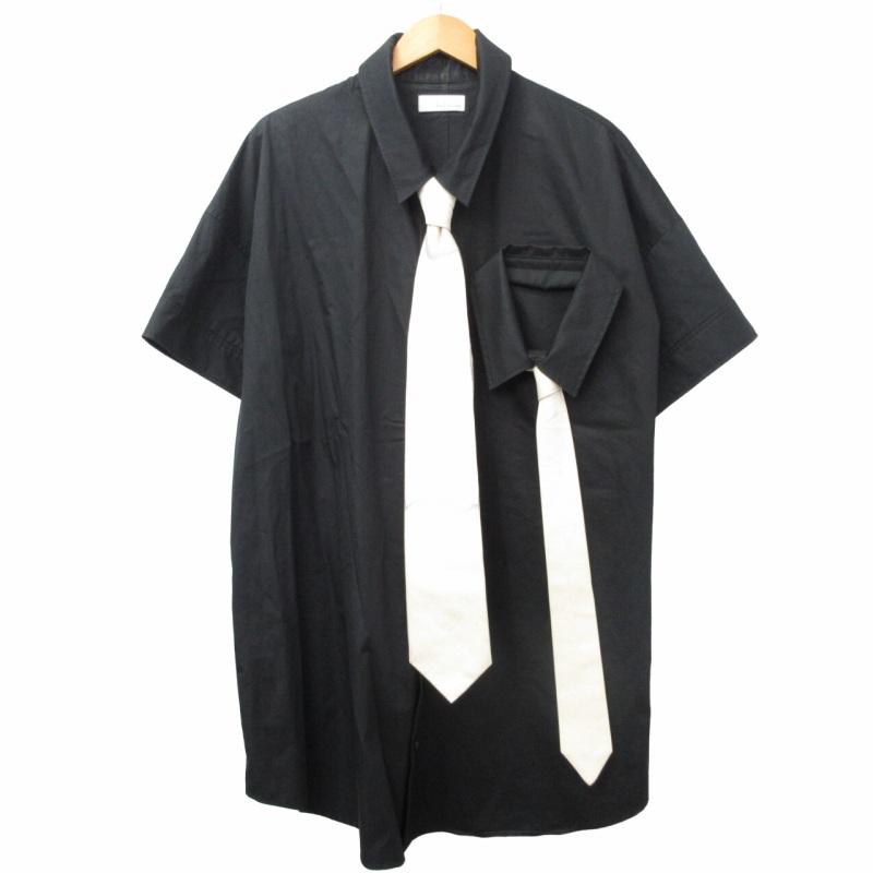 ha|za|ma hazama ハザマ 19ss 定位置を忘れたシャツ 半袖 ロング ha|za|ma hazama ハザマ 19ss 定位置を忘れたシャツ 半袖 ロング