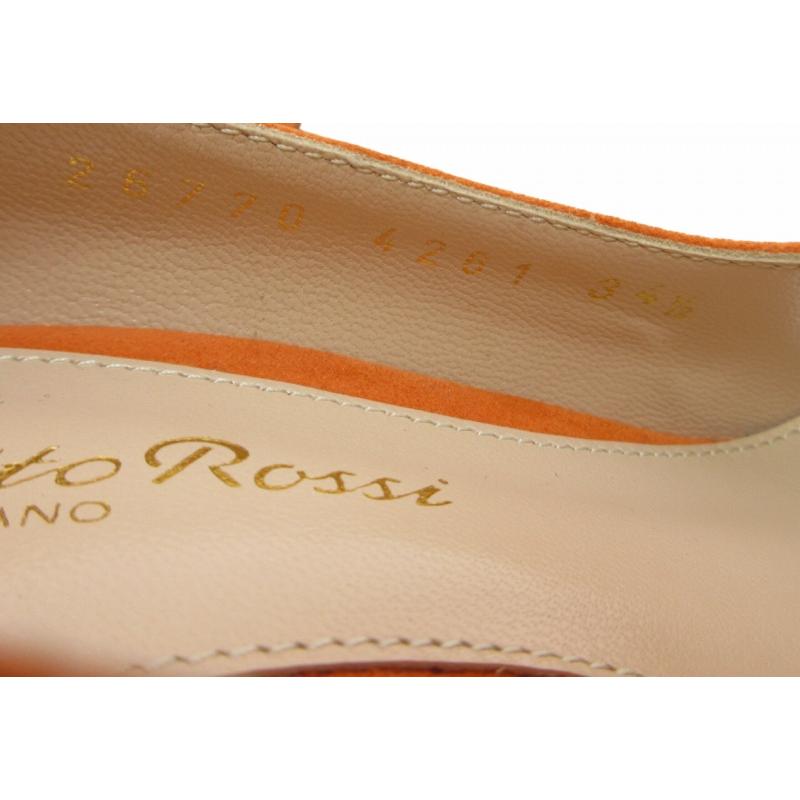 ジャンヴィトロッシ Gianvito Rossi 美品 スエード ポインテッドトゥ  