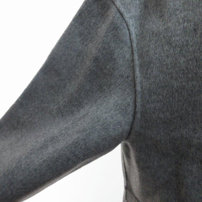 アドーア ADORE 美品 ヤクミックスリバー コート ロング ノーカラー