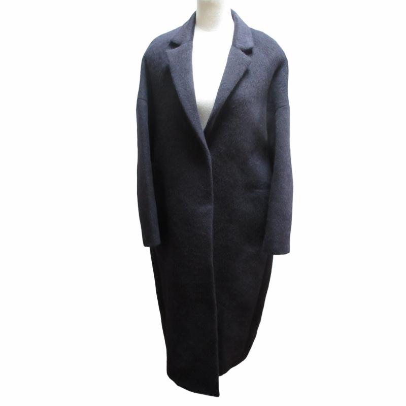 アドーア ADORE 美品 モヘヤ混 ライトシャギーチェスターコート  