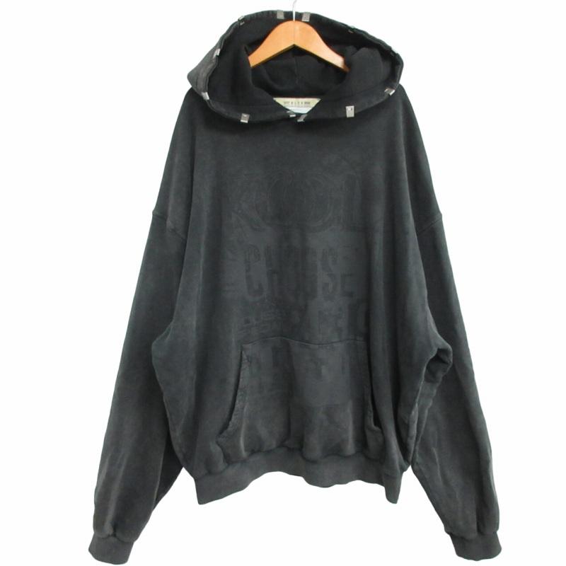 アリクス 1017 ALYX 9SM 美品 23AW OVERSIZED MARK FLOOD HOODIE アリクス 1017 ALYX 9SM 美品 23AW OVERSIZED MARK FLOOD HOODIE