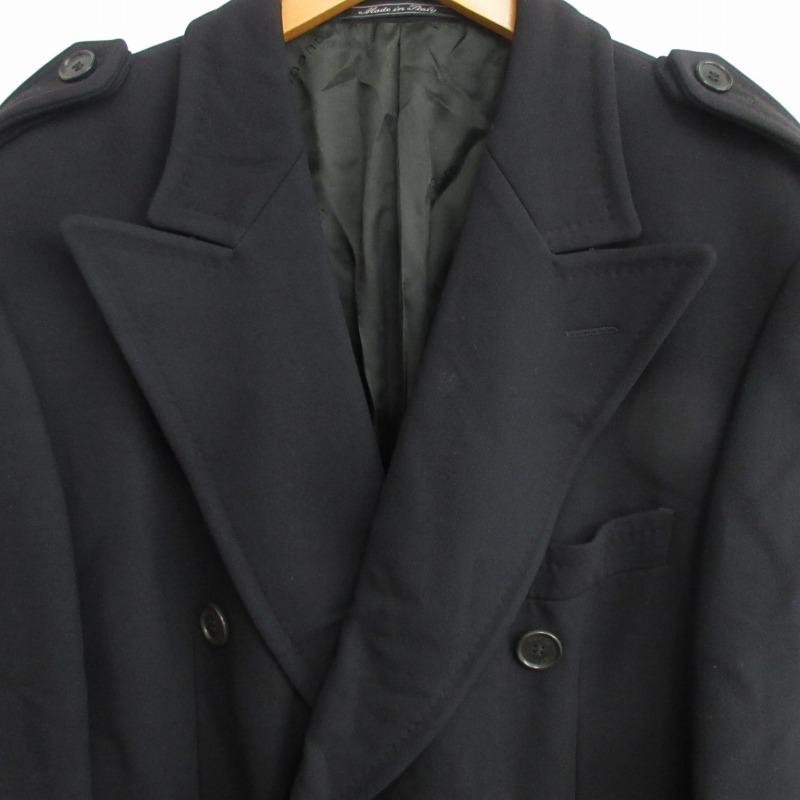 GUCCI ダブルブレスト チェスターコート 黒 Gucci ダブルブレスト チェスターコート