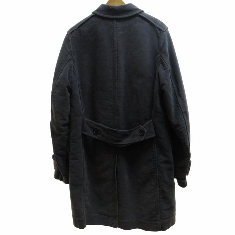 超希少　D&G　ドルチェ&ガッバーナ　ロングコート　サスペンダー　セーラー　総柄 ロングコート ドルガバ ドルチェu0026ガッバーナ ビンテージ