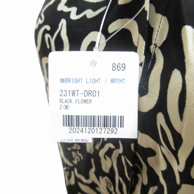 未使用品 ライト WRYHT タグ付 23SS ワンピース ドレス 花柄 未使用品 ライト WRYHT タグ付 23SS ワンピース ドレス 花柄