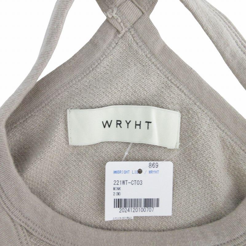 未使用品 ライト WRYHT タグ付 22SS ワンピース ロング丈 ノースリーブ  