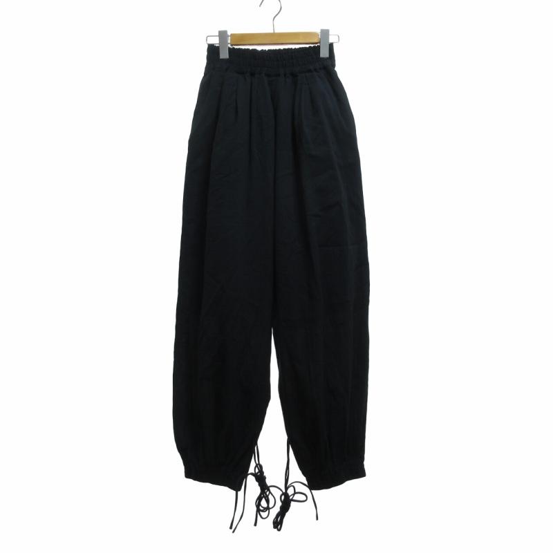 未使用品 WRYHT ライト 22SS タグ付き GATHERED WAIST FOLK TROUSER 