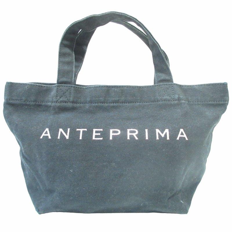 アンテプリマ ANTEPRIMA ミニトートバッグ ハンドバッグ キャンバス地  