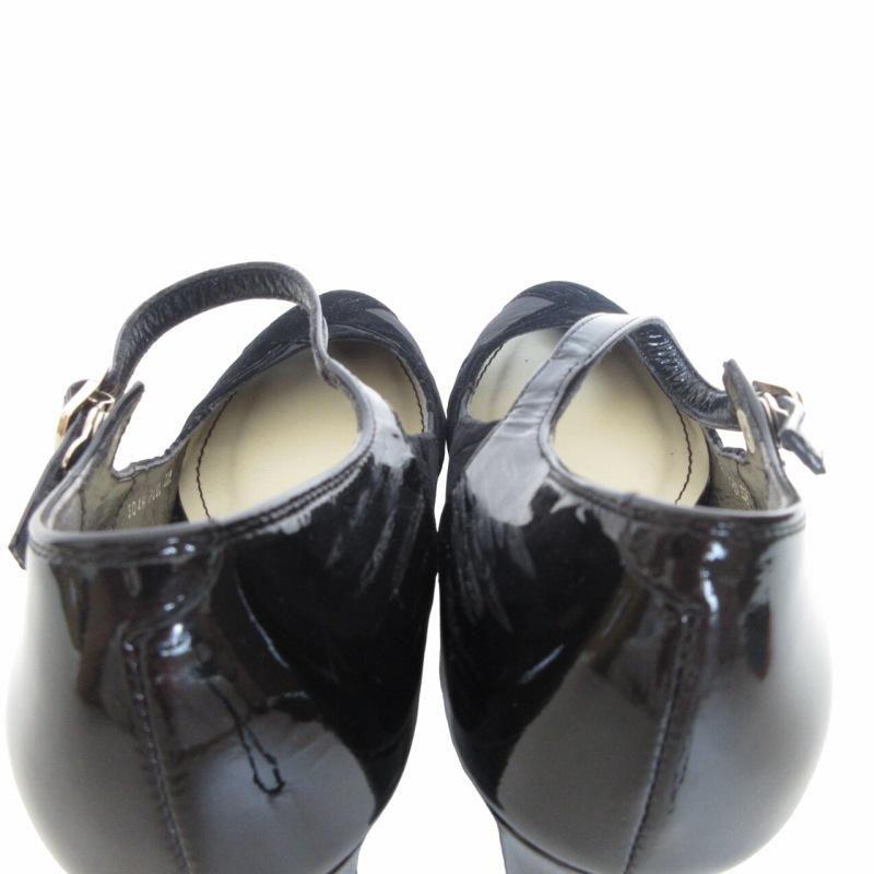 REGAL リーガル ベルベット×ナイロン パンプス チャンキーヒール REGAL リーガル ベルベット×ナイロン パンプス チャンキーヒール