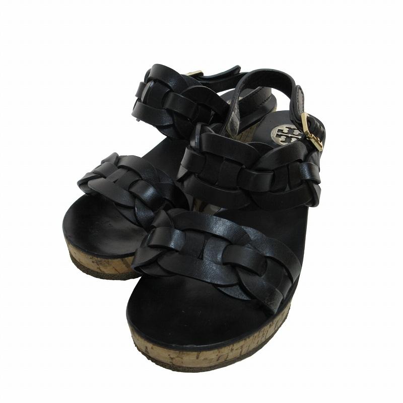 トリーバーチ TORY BURCH レザー 厚底サンダル ウェッジソール 