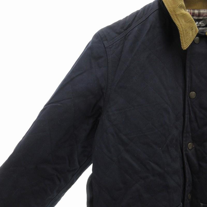 A.P.C. アーペーセー マルチポケット キルティングジャケット ブルゾン 