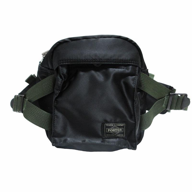 ポーター PORTER 美品 PX TANKER ファニーパック ショルダーバッグ  