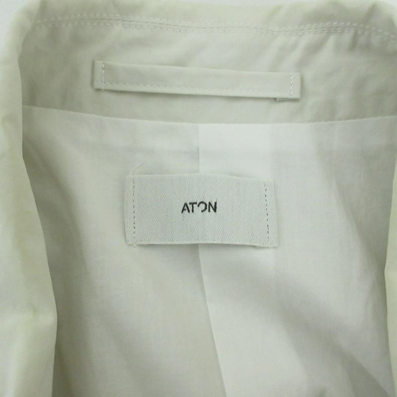エイトン ATON 美品 22AW NIDOM WEATHER ジップアップジャケット エイトン ATON 美品 22AW NIDOM WEATHER ジップアップジャケット