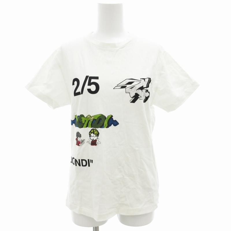 オフホワイト OFF WHITE DANDI ドンディ グラフィックプリント 2/5 T 