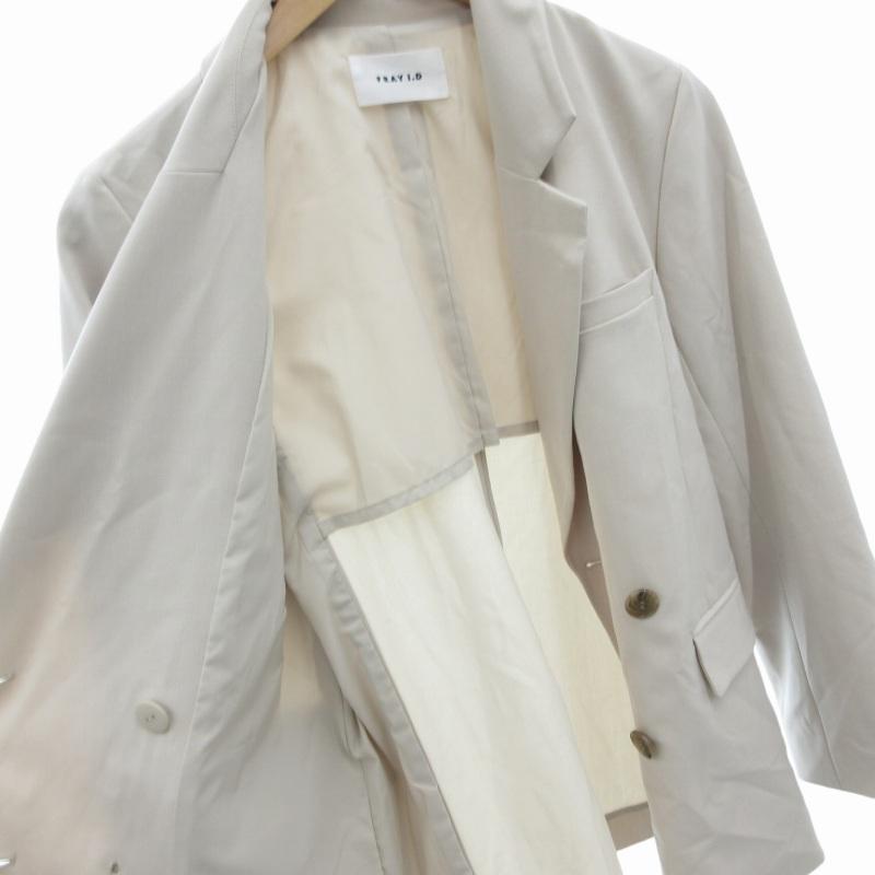 フレイアイディー FRAY I.D 美品 24SS ダブルテーラードジャケット 