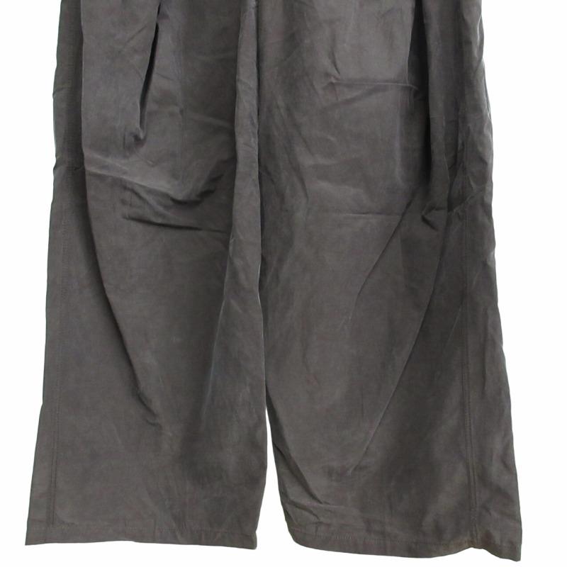 コーナーストーン CORNERSTONE 美品 24SS ワイドパンツ スラックス 