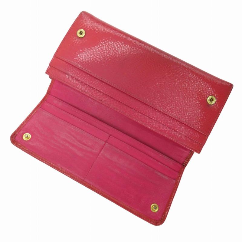 PRADA バーガンディ レザー ショルダーバッグ プラダ バーガンディ レザー ショルダーバッグ Prada バーガンディー