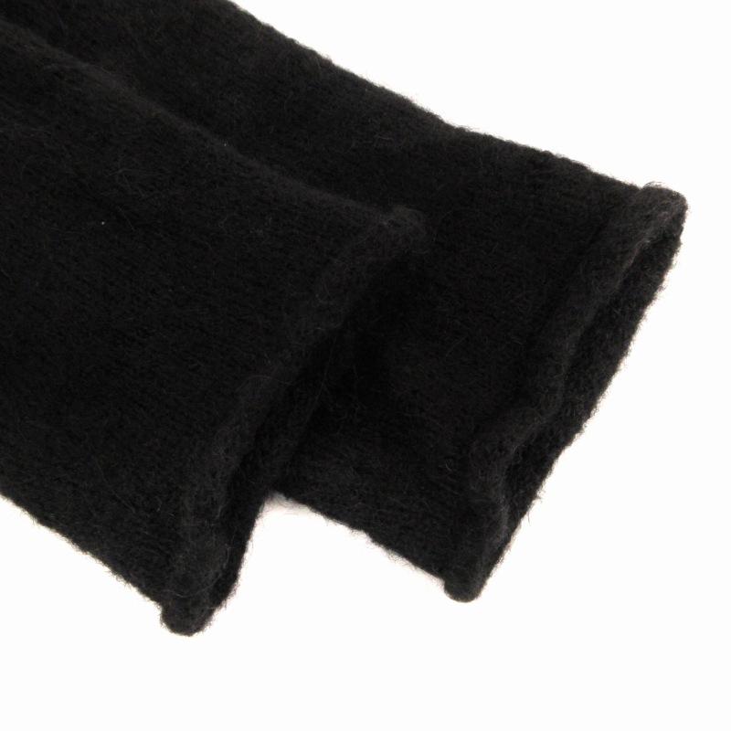 新品 Nahyat 7G MERINO WOOL アルパカ ニット カーディガン NAHYAT ナヤット カーディガン ニット アルパカ ウール混 黒 ブラック