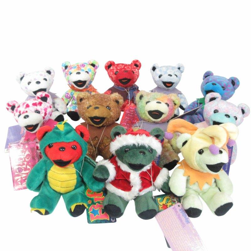 未使用品 タグ付き Grateful Dead BEAN BEAR by Liquied Blue