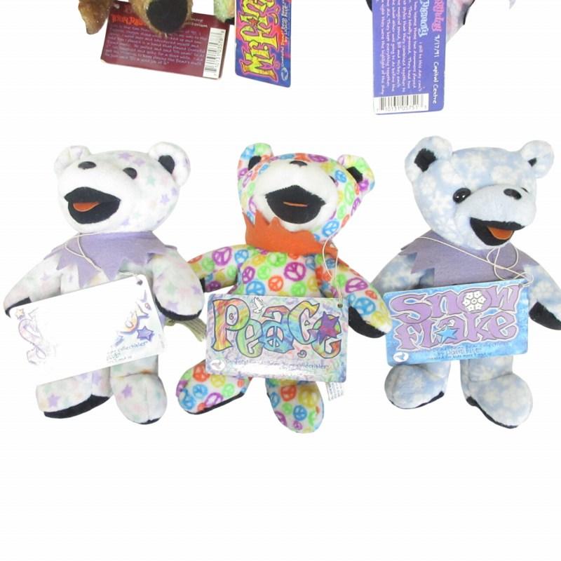 未使用品 タグ付き Grateful Dead BEAN BEAR by Liquied Blue