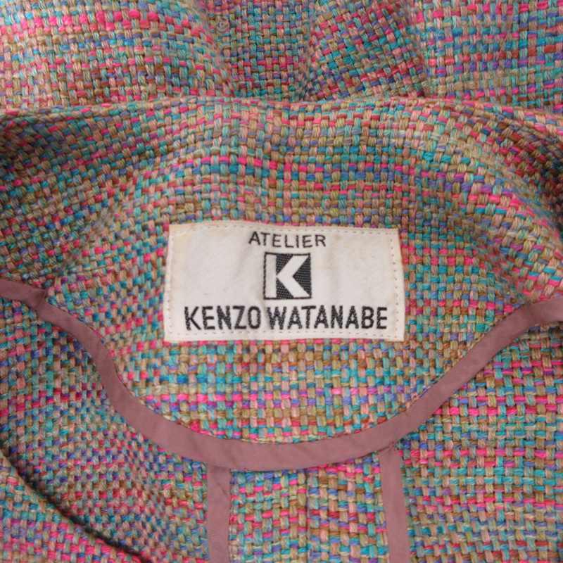 11/2迄 美品】ケンゾー ワンピース 長袖 花柄 マルチカラー 34