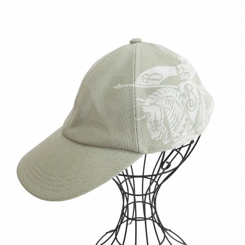 N*o様 【美品】バーバリー BURBERRY キャップ BASEBALL CA BURBERRY バーバリー 美品 24AW EKD Cotton Blend Baseball Cap