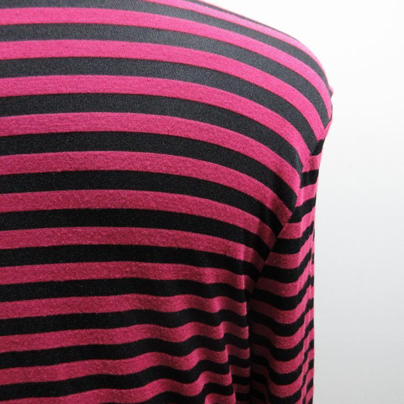 バルマン BALMAIN 美品 タートルネック ハイネック ボーダーカットソー  