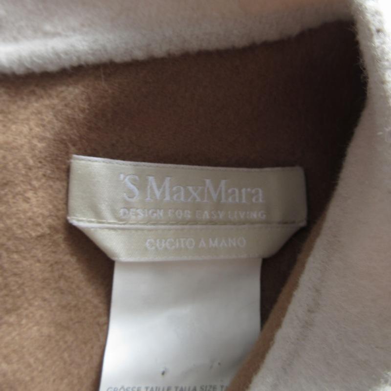 erin100318様✨マックスマーラ 最高級白タグ ベルテッドコート 千鳥柄 Max Mara（マックスマーラ） MAX MARA 90s ヴィンテージ 希少 最高級