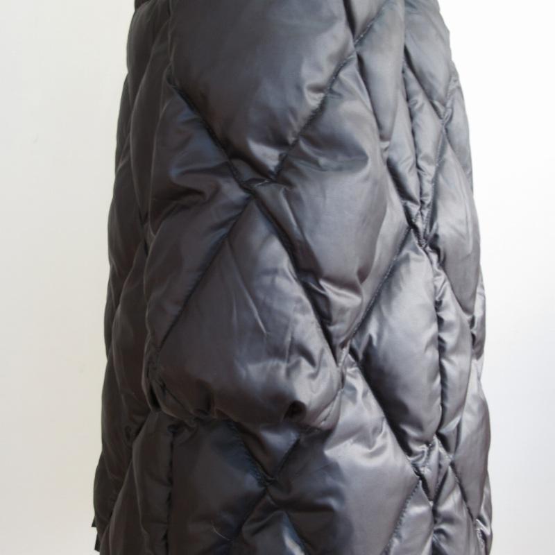 COACH コーチ ラクーンファー付き キルティング ダウン ロングコート