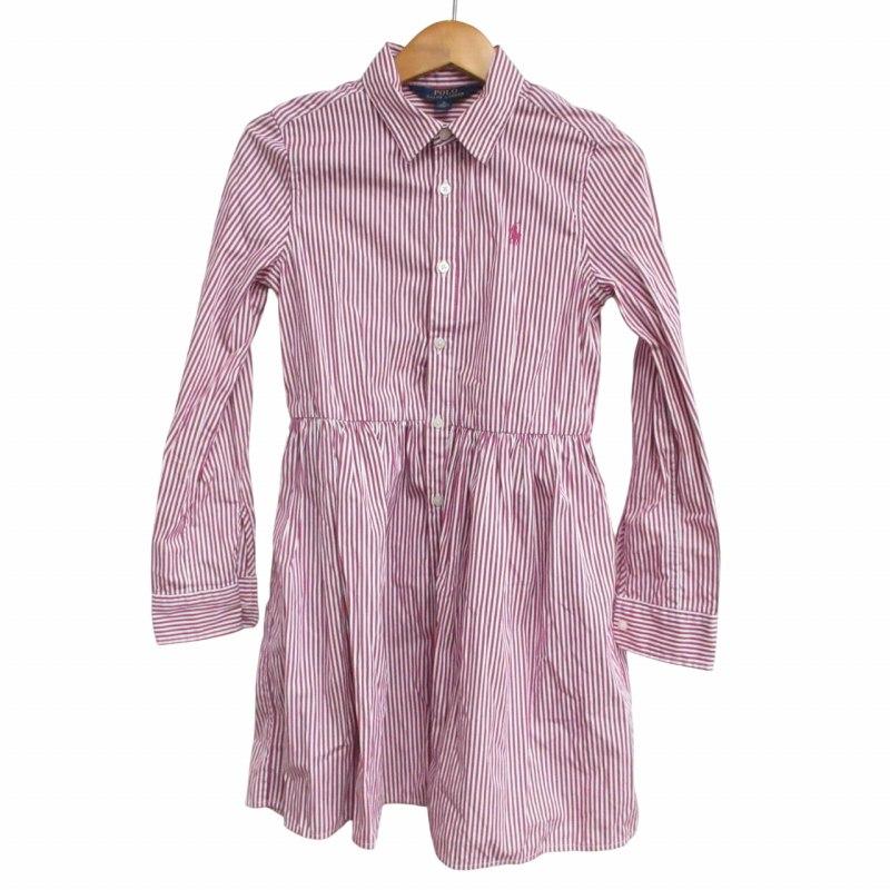 ポロ ラルフローレン POLO RALPH LAUREN 美品 シャツワンピース
