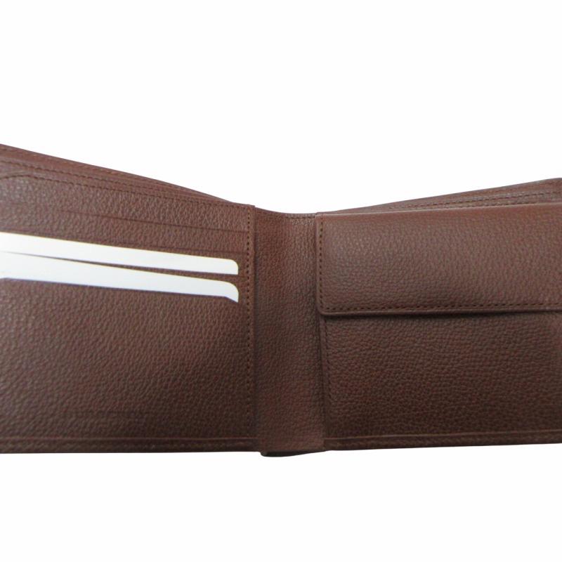 BURBERRY（バーバリー） 未使用品 シボレザー 二つ折り財布 ウォレット