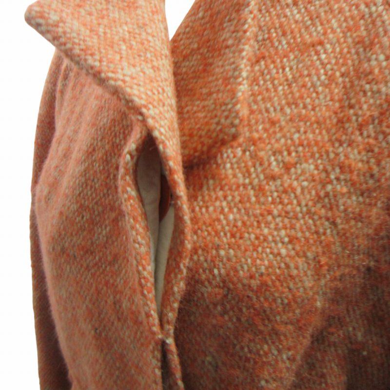 BALENCIAGA バレンシアガ 美品 04AW モヘア混 ウール ツイード  