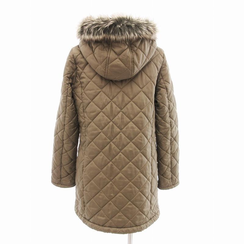 ラベンハム LAVENHAM キルティングコート ジャケット フェイクファー 