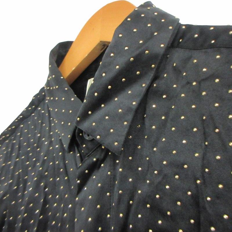 サンローラン パリ SAINT LAURENT PARIS 19SS シルク ドット