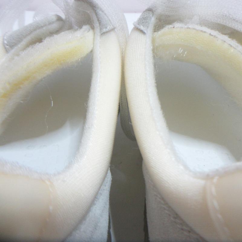 【中古】MM6 メゾンマルジェラ 24SS コートスニーカー シューズ スエード ホワイト 23cm相当 SH1WS0003P6391-T8041 エムエムシックス メゾンマルジェラ MM6 24SS コートスニーカー