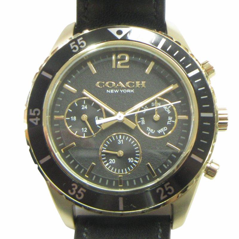 COACH コーチ 新品同様 動作品 コール ウォッチ 44MM 腕時計 COACH コーチ 新品同様 動作品 コール ウォッチ 44MM 腕時計