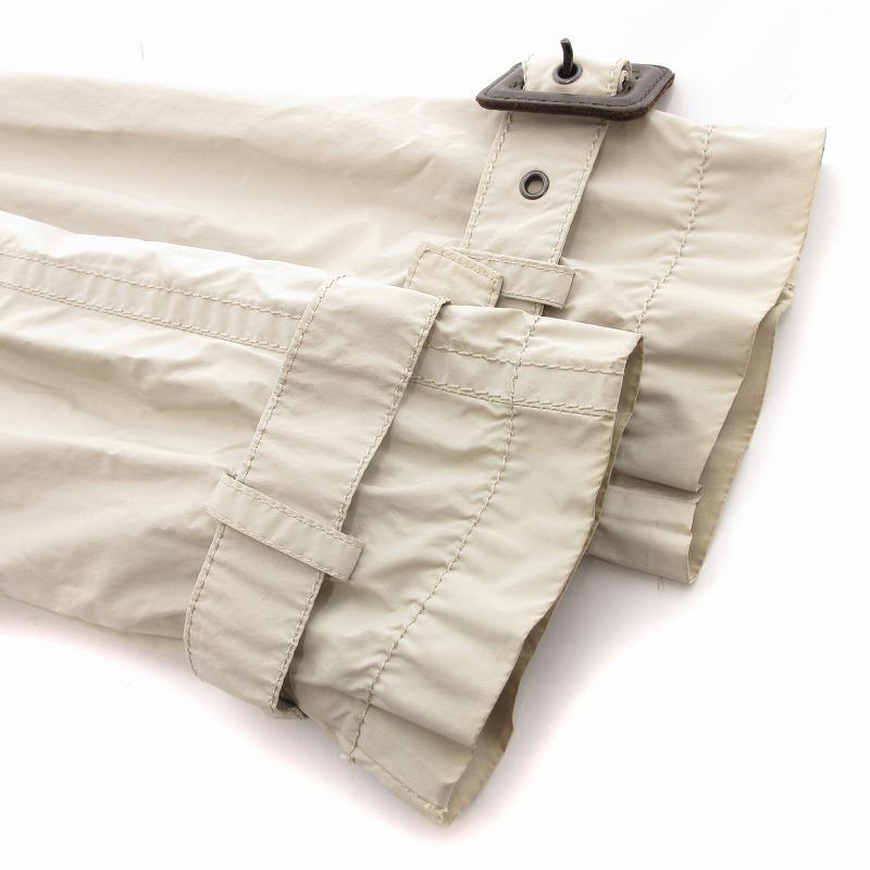ヘルノ HERNO トレンチコート ミドル ハーフ丈 44 ベージュ /UO ヘルノ HERNO トレンチコート ミドル ハーフ丈 44 ベージュ /UO