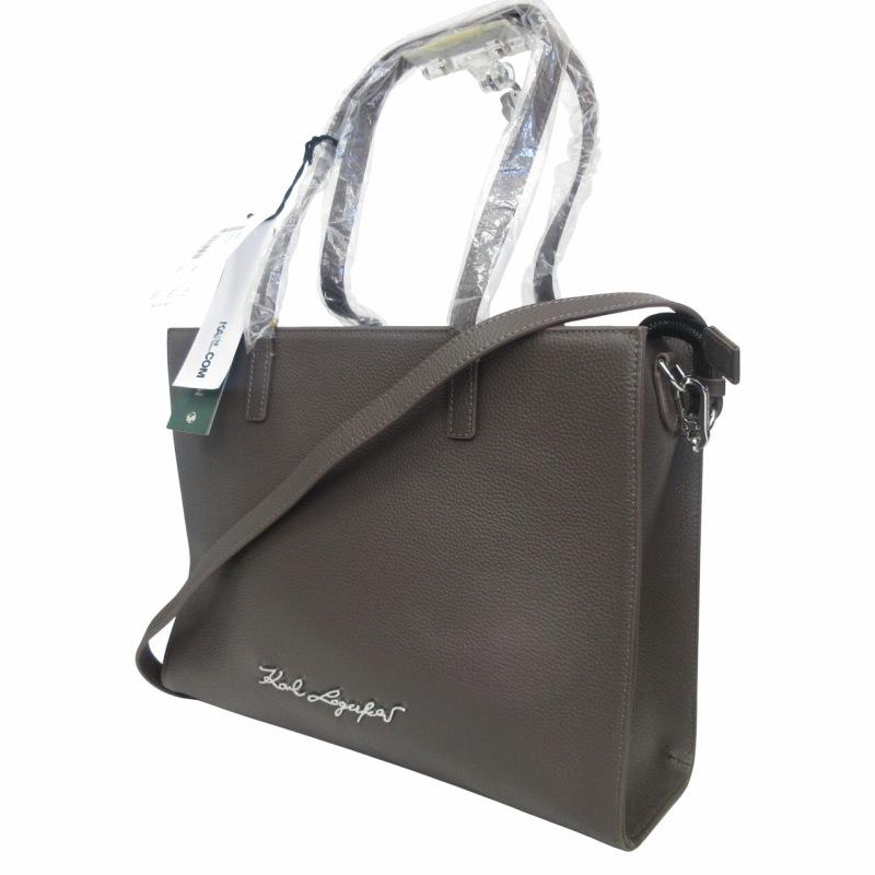 未使用品 カールラガーフェルド タグ付 23SS K/PEBBLE TOTE 2WAY 