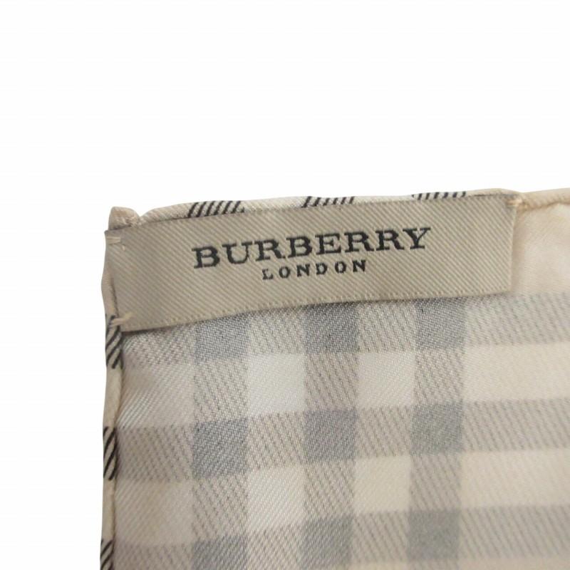 新品☆ BURBERRY バーバリー 大判 スカーフ ノバチェック 犬 シルク