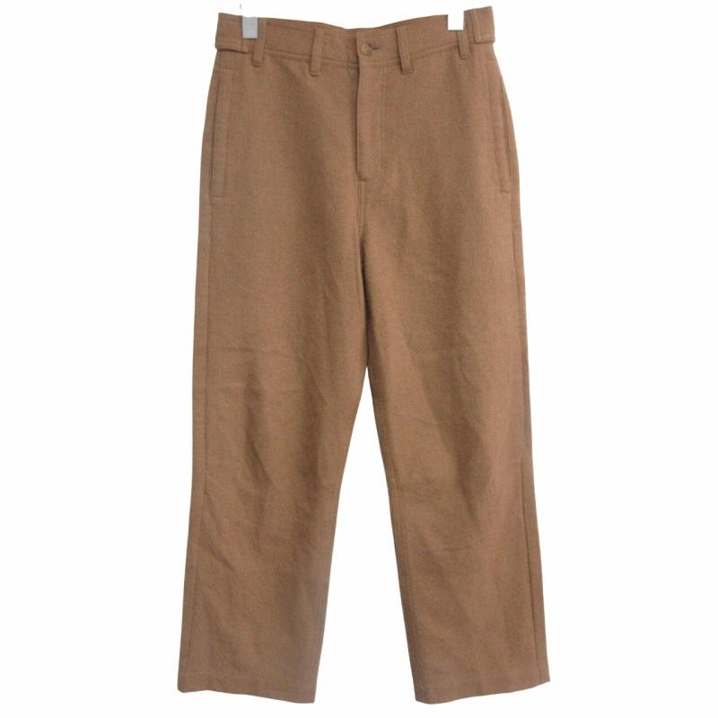 SEEALL シーオール　セットアップ　ジャケット　パンツ　サイズ46 シーオール SEEALL CAMEL JACKET セットアップ ジャケット スラックス