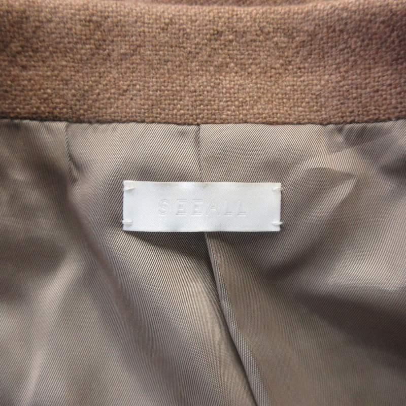 シーオール SEEALL CAMEL JACKET セットアップ ジャケット スラックス
