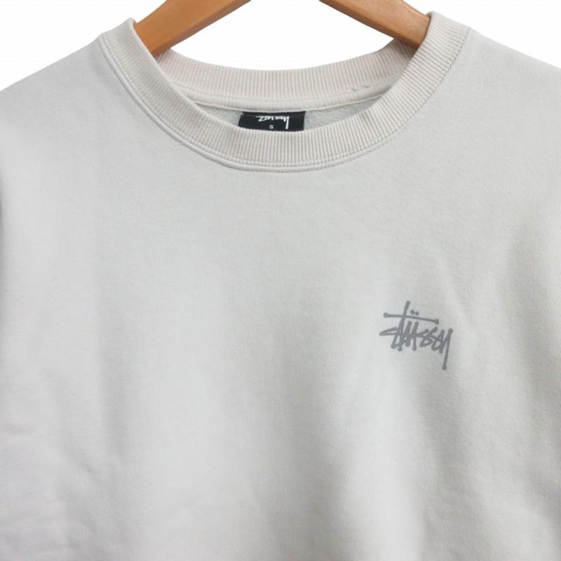 Stussy トレーナー ロゴプリント stussy ステューシー 8ボール バックプリント ブラック 黒