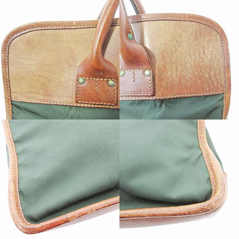 フェリージ Felisi 希少 05-54 リモンタ社ナイロン バケッタレザー