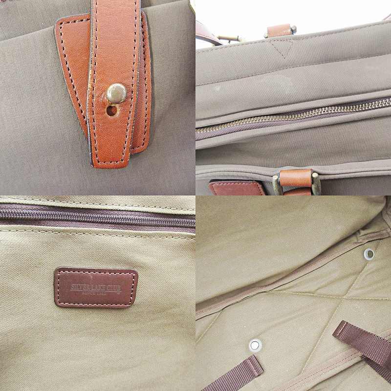 定価31900円 シルバーレイククラブ 2WAYボストンバッグ ショルダーバッグ SILVER LAKE CLUB シルバーレイククラブ 2WAY ショルダーバッグ