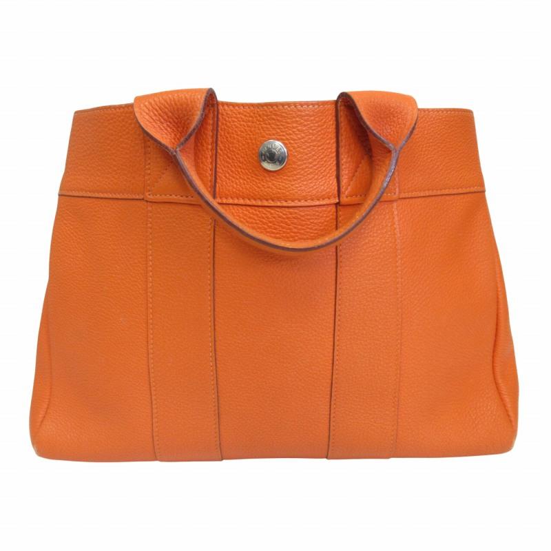 HERMES エルメス 希少 フールトゥ PM オールレザー ハンドバッグ HERMES エルメス 希少 フールトゥ PM オールレザー ハンドバッグ