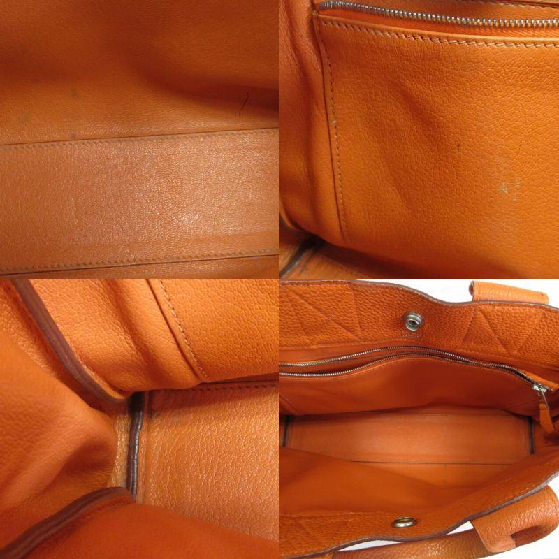 HERMES エルメス 希少 フールトゥ PM オールレザー ハンドバッグ HERMES エルメス 希少 フールトゥ PM オールレザー ハンドバッグ
