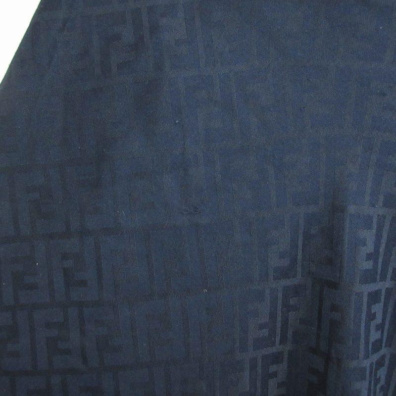 FENDI（フェンディ） ズッカ柄 シルク ケープ 羽織り リバーシブル